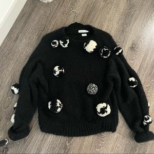RARE spencer vladimir hand knit cashmere sweater